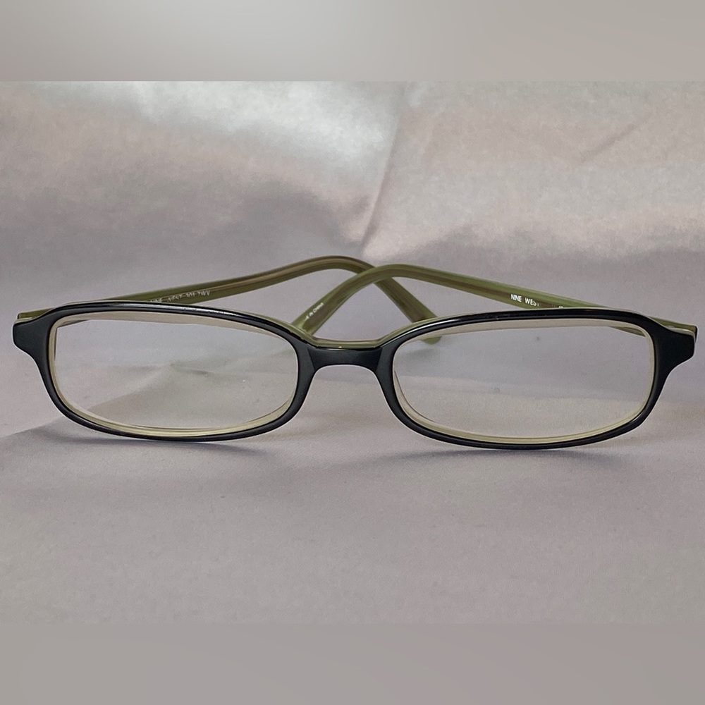 Nine West Reader Glasses in Green/Brown